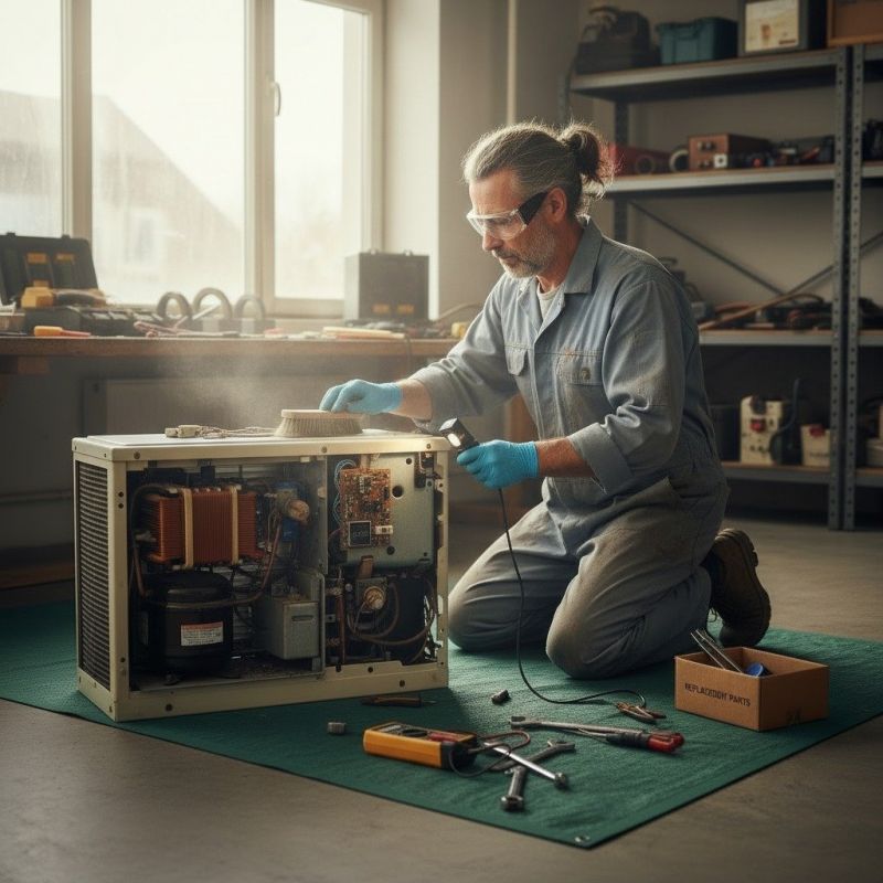 Local Air Conditioning Repair pros at work